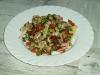 Salata sa šunkom i svježim povrćem iz pikantan preljev